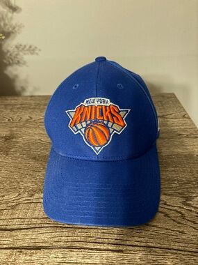 adidas Blue New York Knicks Logo Cap
